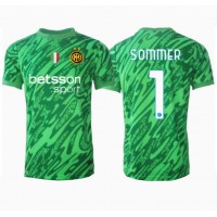 Echipament fotbal Inter Milan Yann Sommer #1 Portar Tricou Acasa 2024-25 maneca scurta